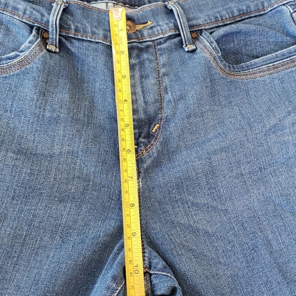 LEVI'S STRAUSS Blue Bermuda. Size 10 - Picture 10 of 12